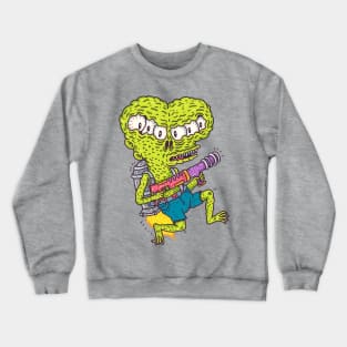 Six-Eyed Alien Rocketeer Crewneck Sweatshirt